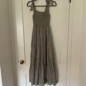 Midi Khaki Zara Dress S
